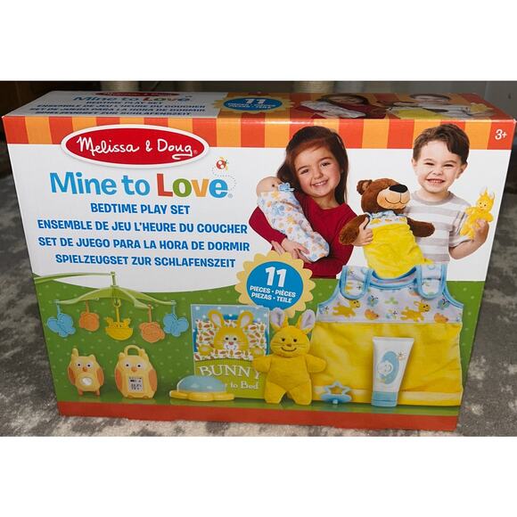 Melissa & Doug Mine to Love Bedtime Baby Doll Play Set